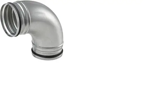 STIEBEL-ELTRON-Bogen-DN-125-90-Grad-Stahlblech-verzinkt-159309 gallery number 1